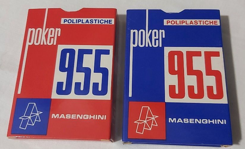 Carte Poker Playing Cards 955 Masenghini da 36 Carte Rare Professionali.. - Imagen 9 de 24
